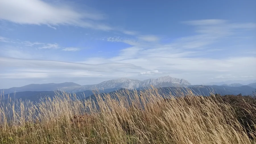 горы Фишт и Пшеха-Су вид с Аутля